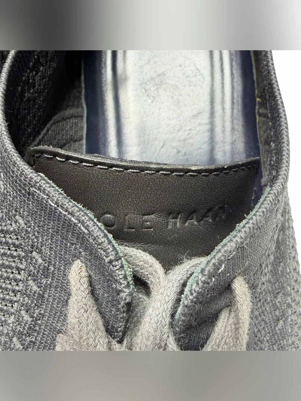 Cole Haan Feathercraft Grand Stitchlite Mens Oxford Shoes Size 9.5 Mens Gray